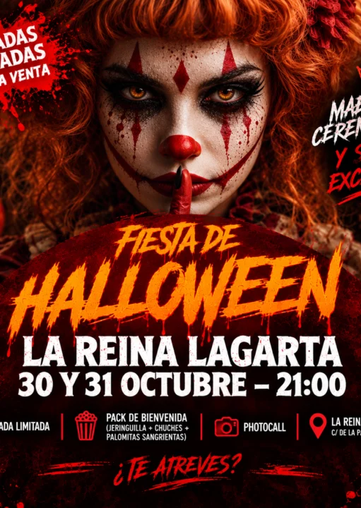 Halloween La Reina Lagarta en La Reina Lagarta