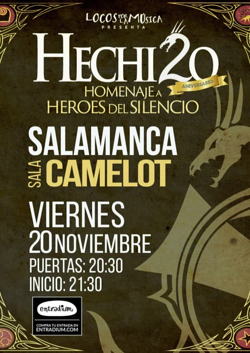 Hechizo, homenaje a Héroes del Silencio