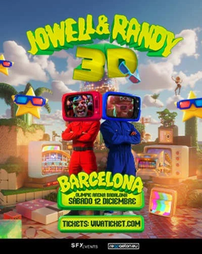 Jowel & Randy 3D| Barcelona en Olimpic Badalona
