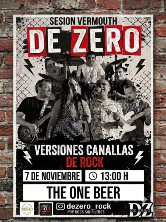 DE ZERO versiones canallas del rock