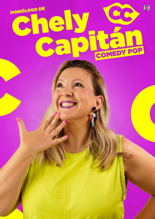 Comedy Pop – Chely Capitán – Viernes 29 Enero (20:30 h) Público Adulto