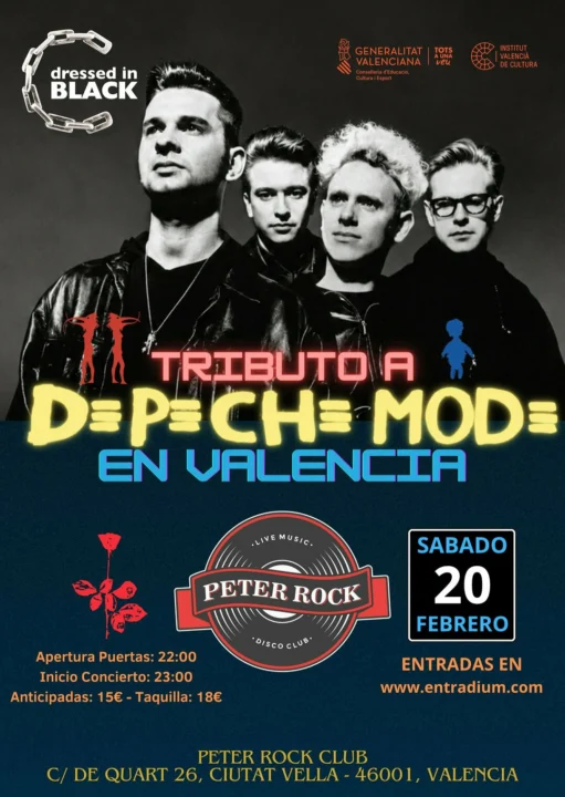 Tributo a Depeche Mode – Peter Rock – Dressed In Black