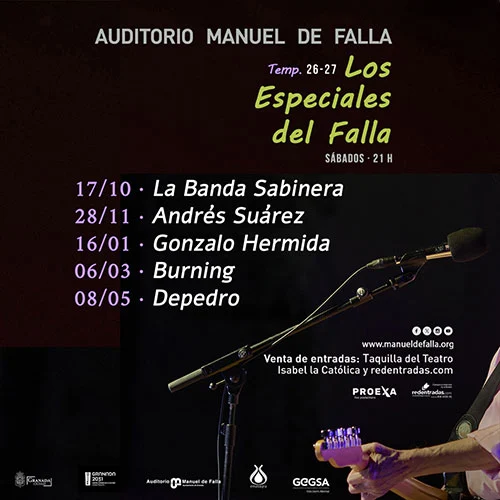 Los Especiales del Falla — concierto en España