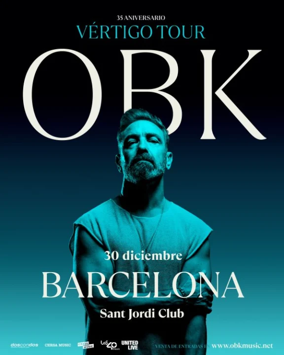 Obk – Sant Jordi Club – Miércoles 30 de Diciembre 2026