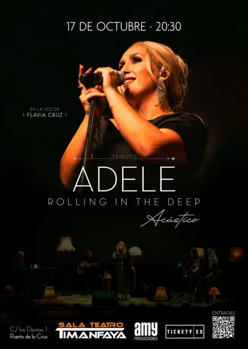 Adele – Tributo Acústico, en la Sala Timanfaya