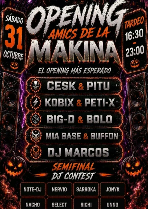 OPENING AMICS DE LA MAKINA en Detroit Club