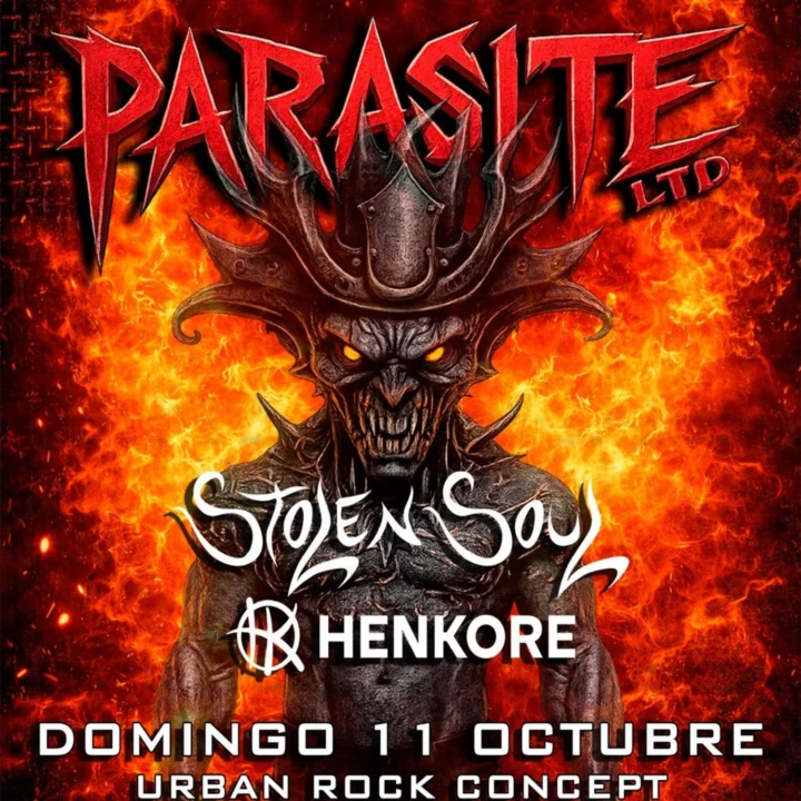 PARASITE LTD + STOLEN SOUL + HENKORE en Vitoria