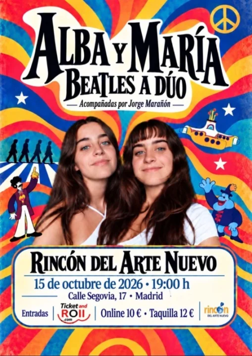 Alba y María en el Rincón del Arte Nuevo