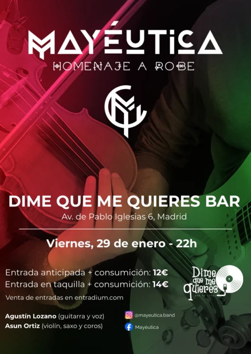 Mayéutica (Tributo a Robe)