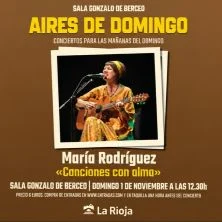 «Canciones con alma» de María Rodríguez