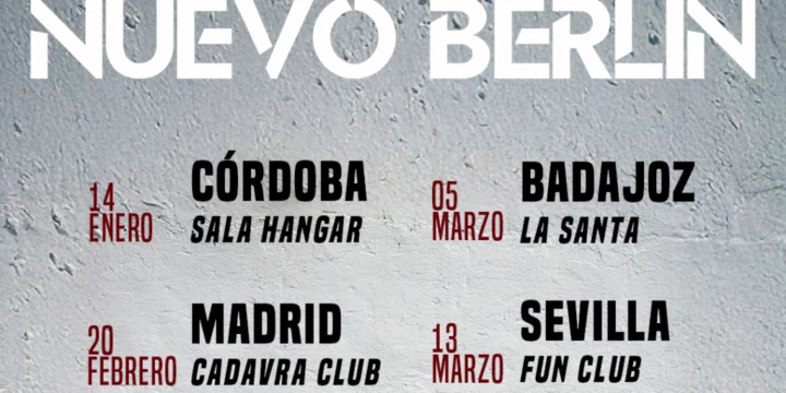 Nuevo Berlín — concierto en España