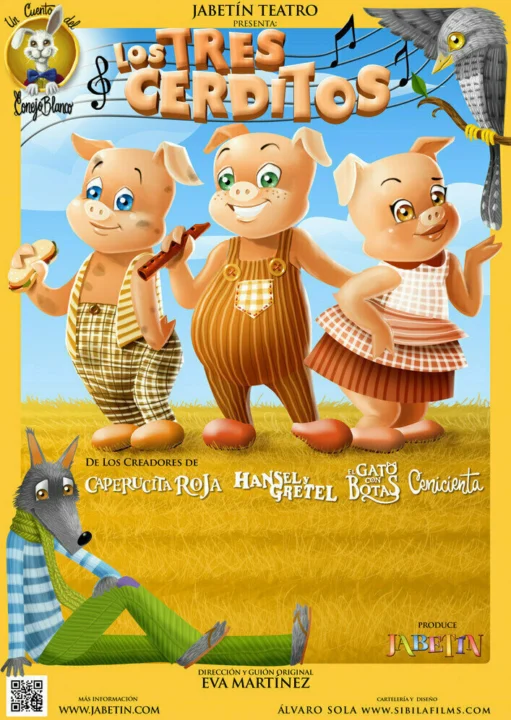 Los Tres Cerditos en Teatro Avanti