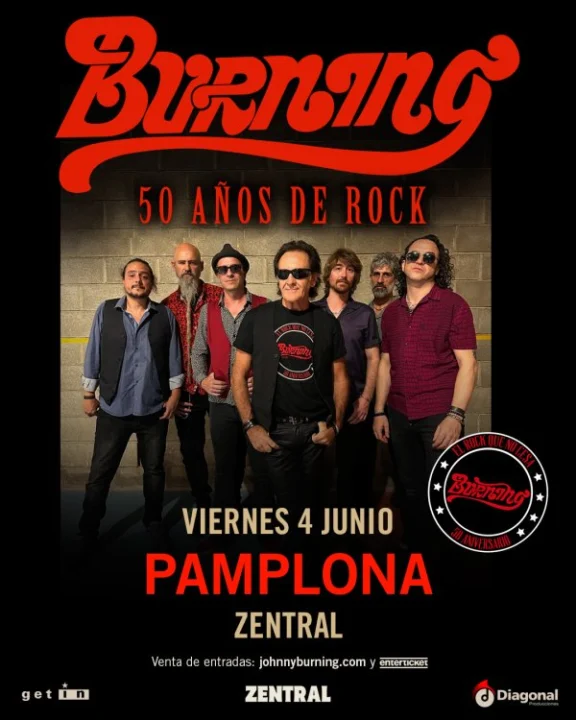 Burning – 50 años de Rock
