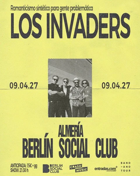 LOS INVADERS en Berlín Social Club