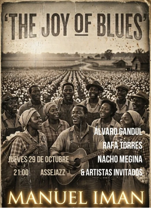 Manuel Imán «The Joy Of Blues»