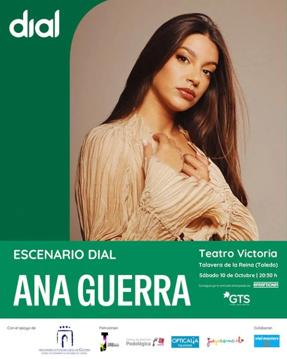Escenarios Dial con Ana Guerra — concierto en España