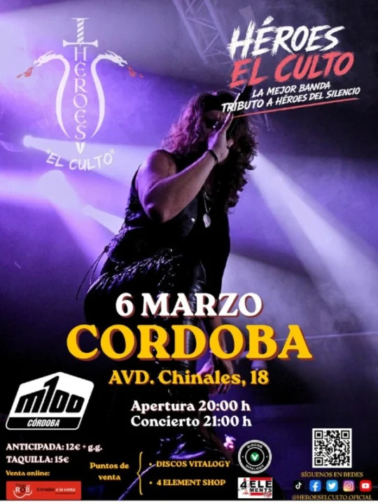 Héroes el culto. Sala M100. Córdoba