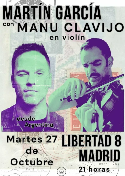 Martín García (con Manu Clavijo al violín)