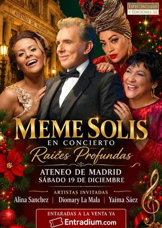 Meme Solis en Concierto. Raíces Profundas