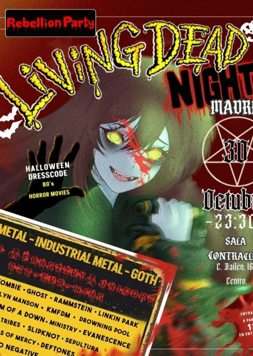 Rebellion Party: Living Dead Night Madrid en Contraclub