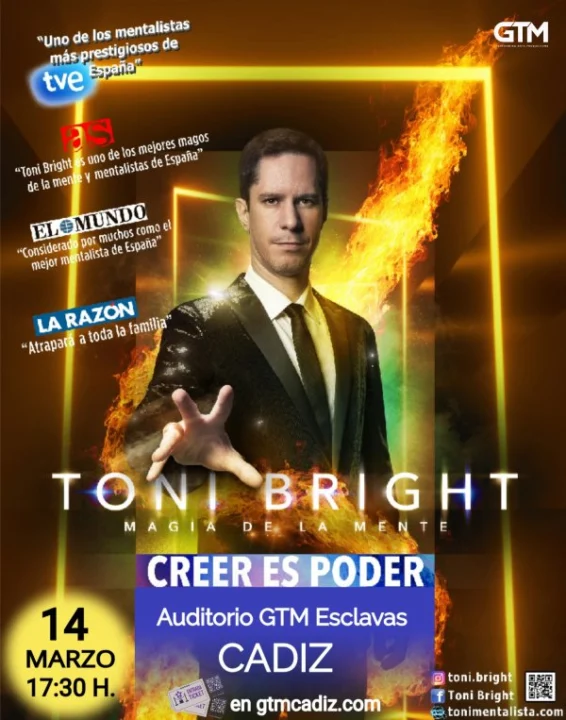 TONI BRIGHT – CREER ES PODER EN CÁDIZ