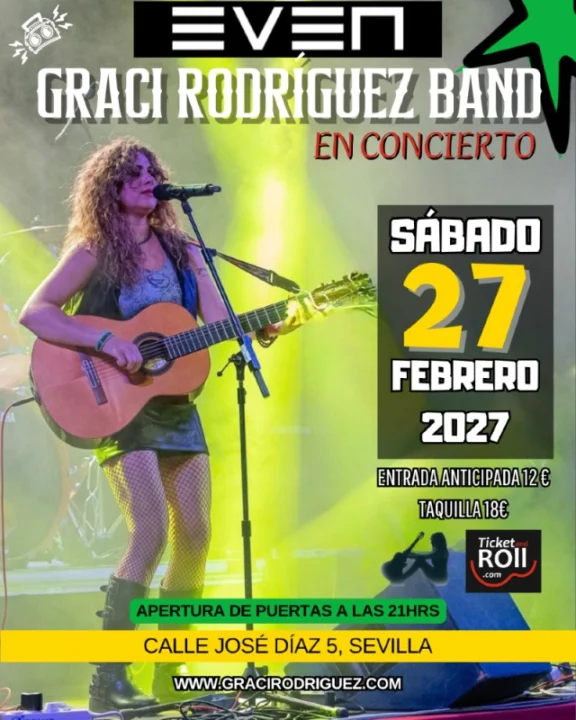 Graci Rodríguez Band Día de Andalucía