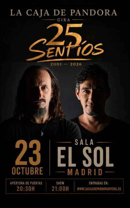 LA CAJA DE PANDORA en concierto