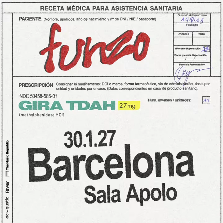 Funzo en Sala Apolo Barcelona