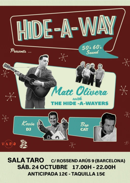 Hide-A-Way  Matt Olivera & the Hide-A-Wayers + DJ Kevin & DJ Bop Cat