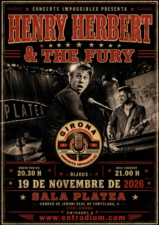 Concert Henri Herbert & The Fury