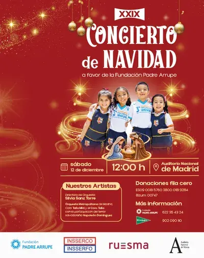 XXIX Concierto de Navidad a favor de la Fundación Padre Arrupe