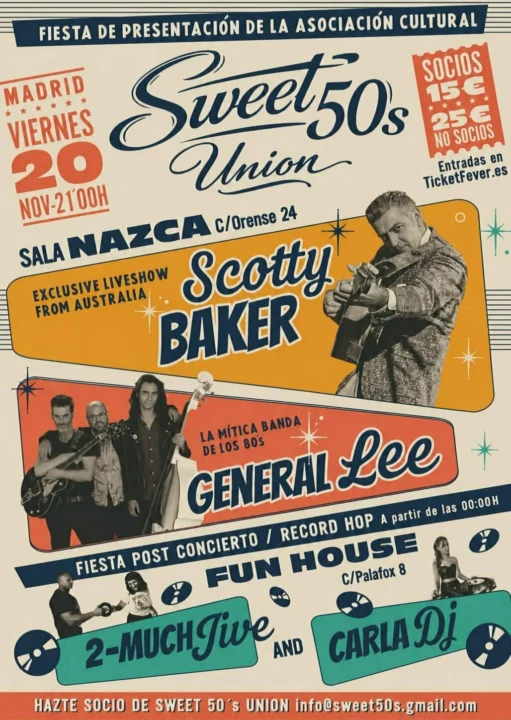 Presentación Sweet 50’s Union