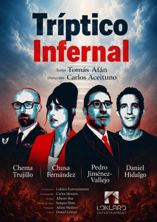 TRÍPTICO INFERNAL – Lo Klaro Entertainment – Viernes 23 Octubre (20:30 h) Público Adulto