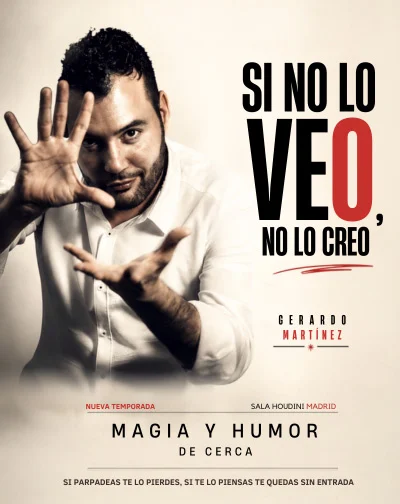 Si No Lo Veo, No Lo Creo en Sala Houdini