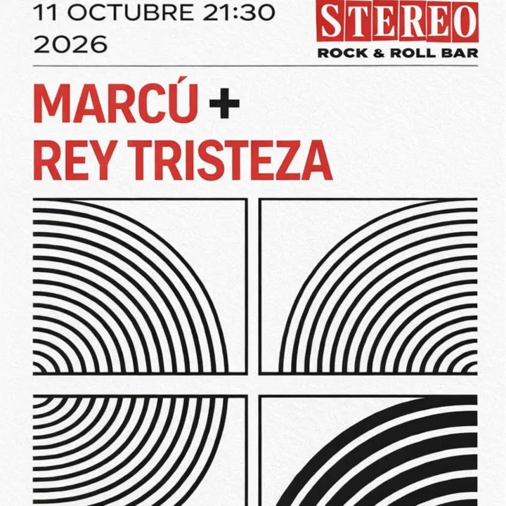 REY TRISTEZA + MARCÚ en el STEREO de Logroño