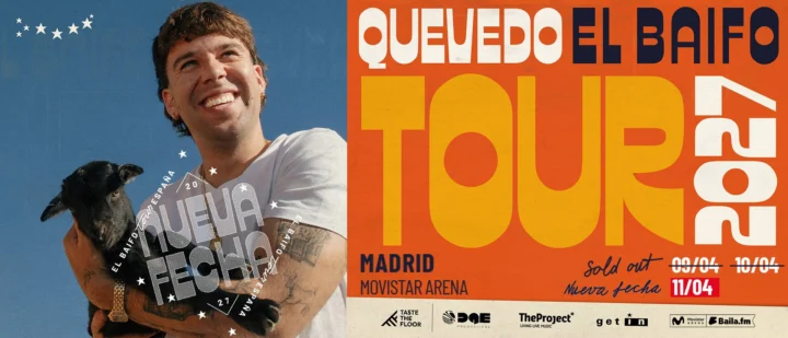 Quevedo – Baifo Madrid 11 Abr 2027