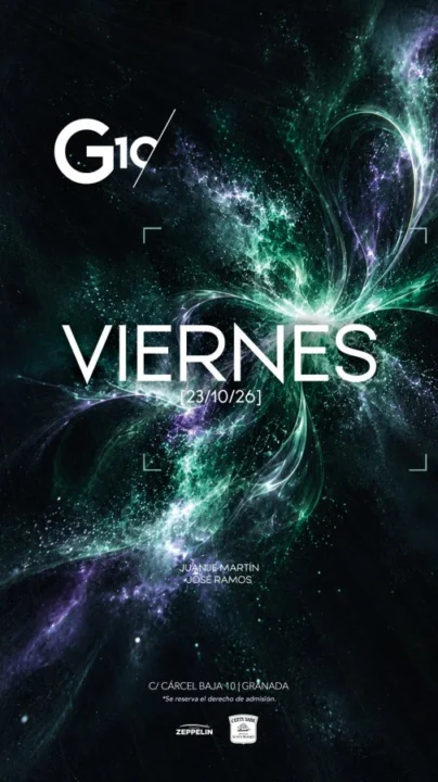 Discoteca Granada 10 – Viernes 23 Octubre