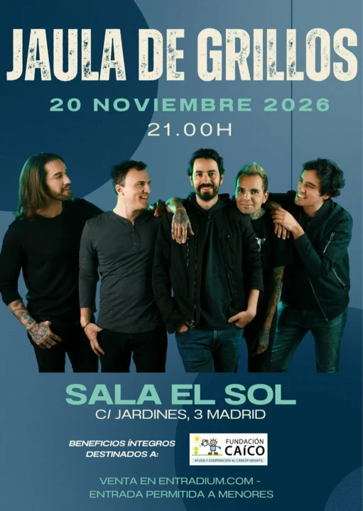 Jaula de Grillos – Único concierto 2026