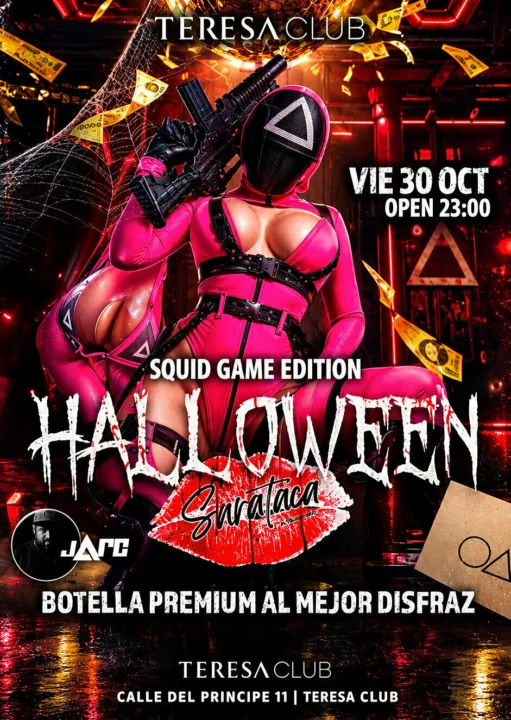 HALLOWEEN SARATACA en Teresa club