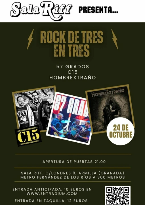 57 grados + C15 + HombrExtrañø
