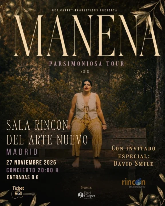 MANENA solo – Parsimoniosa Tour 27/11