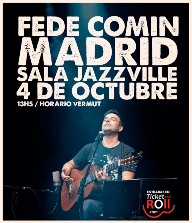 FEDE COMÍN EN MADRID / SALA JAZZVILLE