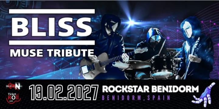 Bliss Muse tribute band presso Rockstar Benidorm