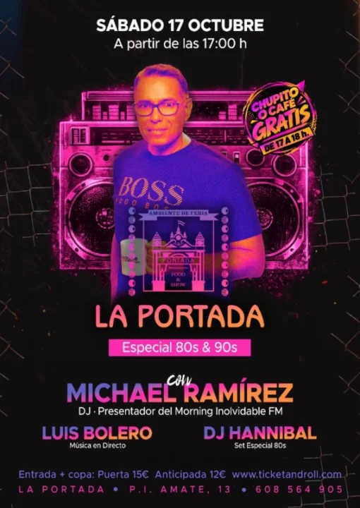 PLAY BACK PARTY · Especial 80s & 90s en La Portada