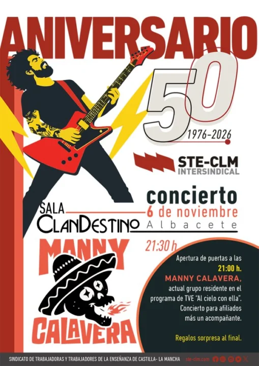 50ª ANIVERSARIO STE-CLM