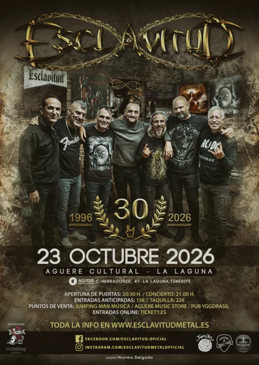Esclavitud – 30 aniversario