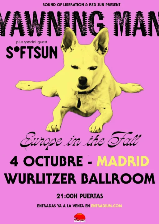 YAWNING MAN + SOFTSUN en Wurlitzer Ballroom