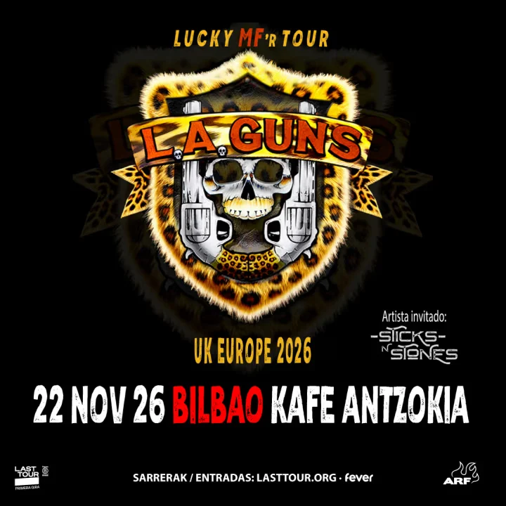 L.A. Guns en Kafe Antzokia