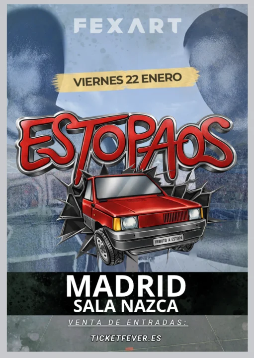 ESTOPAOS – SHOW TRIBUTO A ESTOPA  por FEXART