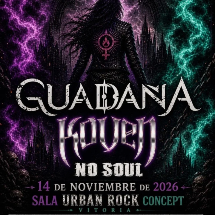 GUADAÑA + KOVEN + NO SOUL en Vitoria